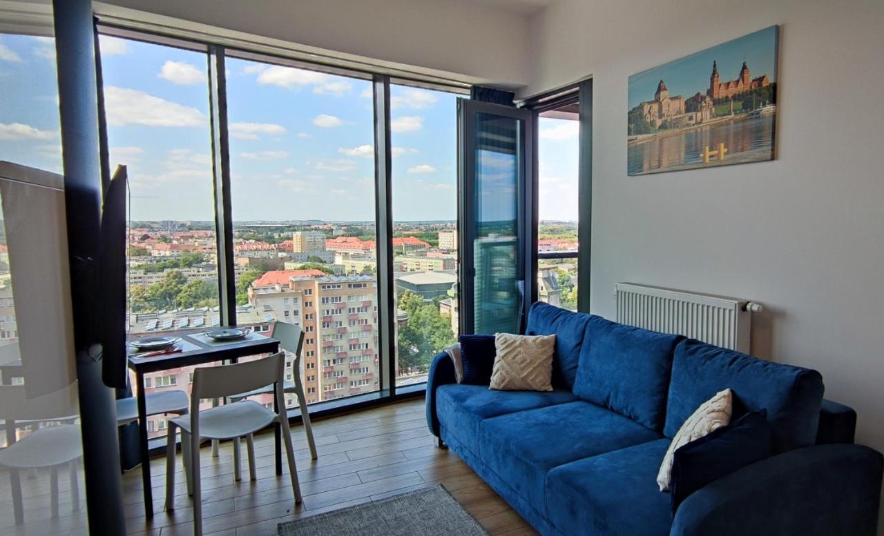 Aleda Tower, 14 Floor, Balkon Apartment Szczecin Exterior photo