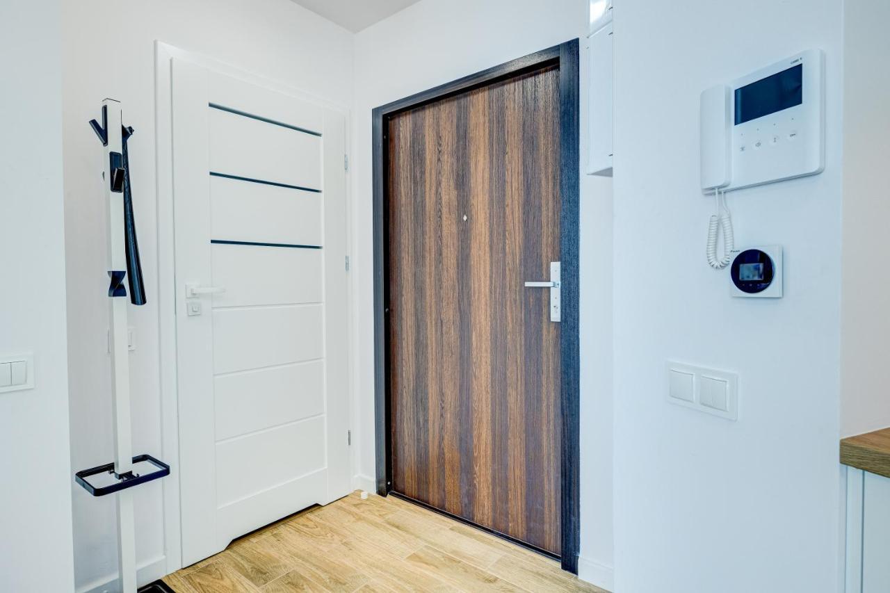 Aleda Tower, 14 Floor, Balkon Apartment Szczecin Exterior photo